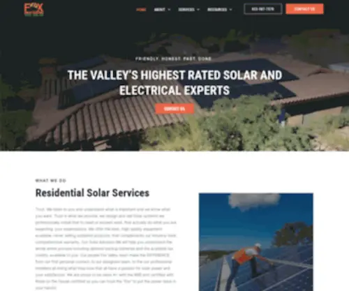 Foxvalleyelec.com(Fox Valley Electric®) Screenshot