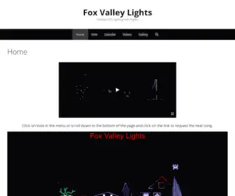 Foxvalleylights.com(Fox Valley Lights Holiday LED Lighting) Screenshot