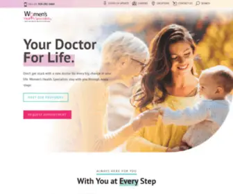 Foxvalleyobgyn.com(Women's Health Specialists) Screenshot