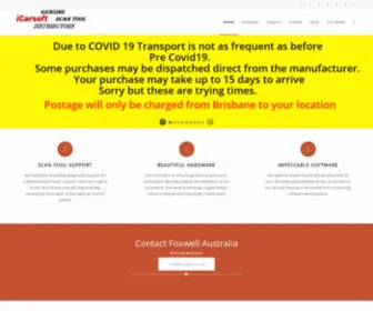 Foxwell.com.au(Foxwell Automotive Scan Tools) Screenshot