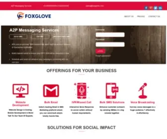 Foxxsms.com(Digital Marketing Solution) Screenshot