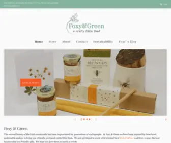 Foxyandgreengifts.com(Foxy & Green Gifts) Screenshot