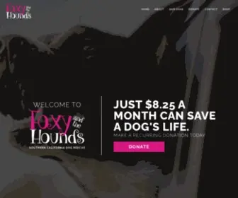 Foxyandthehounds.org(Foxy and the Hounds) Screenshot