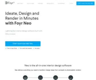 Foyr.com(Create 3D Floor Plans & Interior Designs for Home) Screenshot