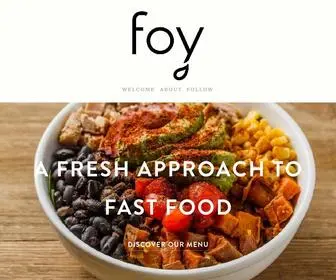 Foysuperfoods.com(Foy Superfoods) Screenshot