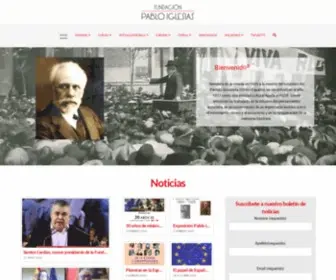 Fpabloiglesias.es(Fundación) Screenshot