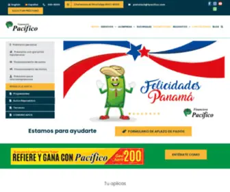 Fpacifico.com(Financiera Pacifico) Screenshot