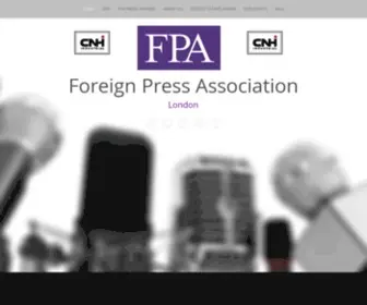 Fpalondon.org(Foreign Press Association London) Screenshot