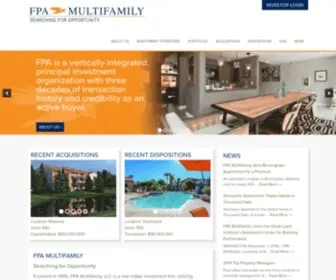 Fpamf.com(FPA Multifamily) Screenshot