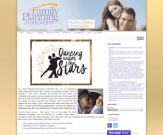 Fpaneo.org(Family Planning Association of Northeast Ohio) Screenshot