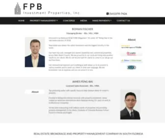 Fpbinvestor.com(Real Estate Brokerage & Property Management) Screenshot