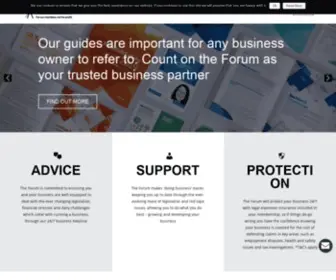 FPB.org(The Forum of Private Business) Screenshot