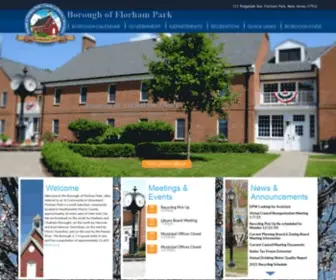 Fpboro.net(Borough of Florham Park) Screenshot