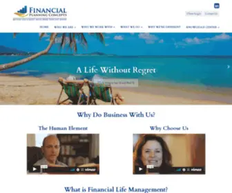 Fpcamerica.com(Financial Planning Concepts) Screenshot