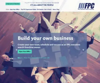 FPCfranchise.com(Executive Search Franchising) Screenshot