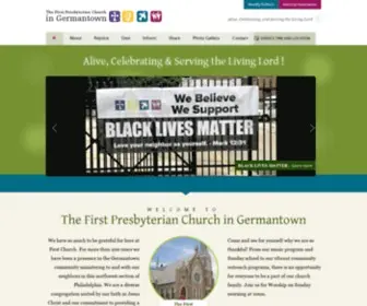 FPcgermantown.org(First Presbyterian Church in Germantown) Screenshot