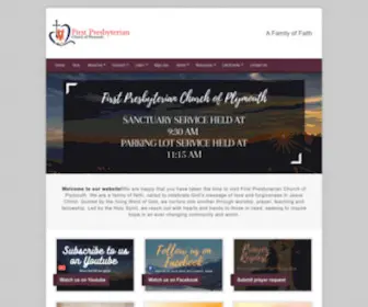 FPCP.net(First Presbyterian Church of Plymouth) Screenshot