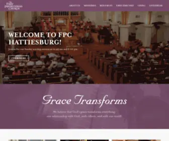 FPCpca.net(The First Presbyterian Church) Screenshot