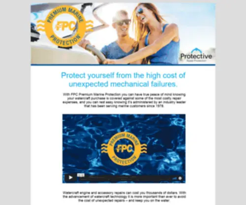 FPCpremiummarineprotection.com(FPC Premium Marine Protection) Screenshot