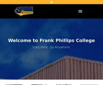 FPCTX.edu(Frank Phillips College) Screenshot