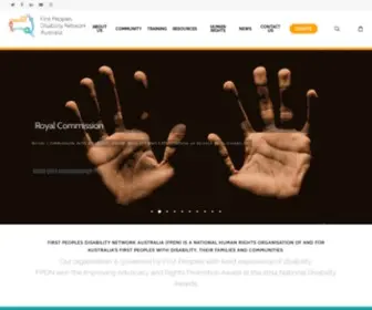 FPDN.org.au(First Peoples Disability Network) Screenshot