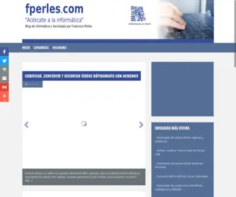 Fperles.com(Acércate) Screenshot