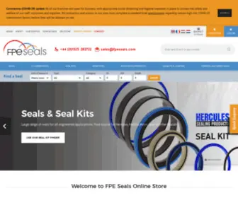 Fpeseals.com(FPE Seals) Screenshot