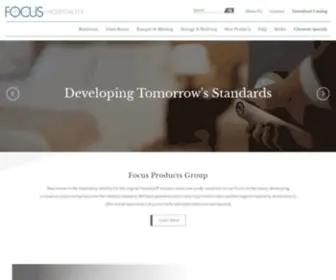 FPghospitality.com(Focus Products Group) Screenshot