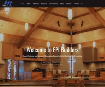 Fpibuilders.com(Commercial Construction Company) Screenshot