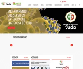 FPJ.pt(Federação Portuguesa de Judo) Screenshot