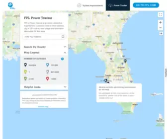 FPlmaps.com(Power Tracker Map) Screenshot