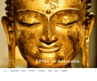 FPmta.org.au(The website for FPMT Australia) Screenshot