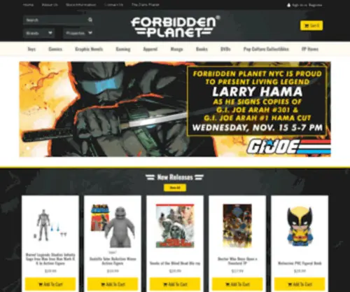 FPNYC.com(Best graphic novel online store) Screenshot