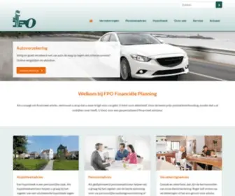Fpo.nl(FPO Financiële Planning in Dordrecht) Screenshot