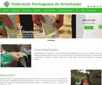 Fpo.pt(Federação Portuguesa de Orientação) Screenshot