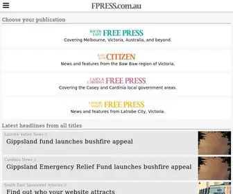 Fpress.com.au(Network) Screenshot