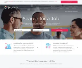 FPRgroup.com(Search for a Job) Screenshot