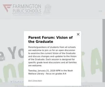 FPSCT.org(Farmington Public Schools) Screenshot