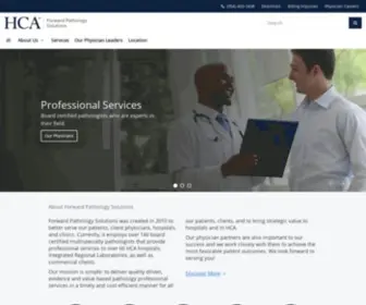 FPshealthcare.com(HCA geo) Screenshot