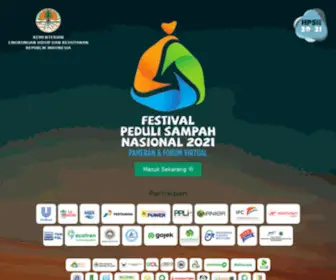 FPSN2021.com(Festival Peduli Sampah Nasional 2021) Screenshot
