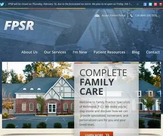 FPsrichmond.com(Primary Care) Screenshot