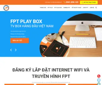 FPT123.net(Trung tâm dịch vụ Internet FPT) Screenshot