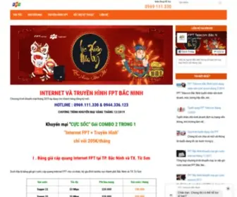 FPtbacninh.com(FPT Telecom Bắc Ninh) Screenshot