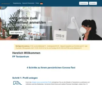 Fptestzentrum.de(FP Testzentrum) Screenshot