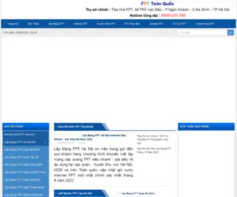 FPttoanquoc.com(FPT Telecom) Screenshot