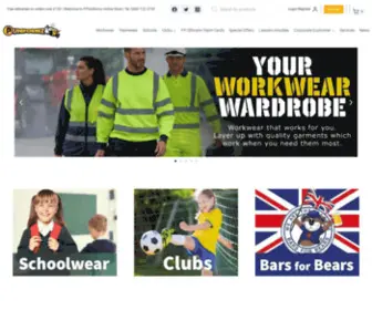 Fpuniformz.com(Branded Workwear and Teamwear) Screenshot