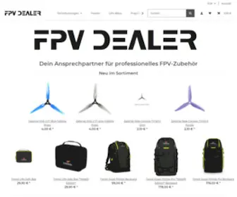 FPV-Dealer.de(Dein FPV Racing Shop) Screenshot