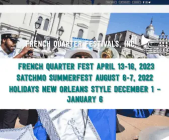 Fqfi.org(French quarter) Screenshot