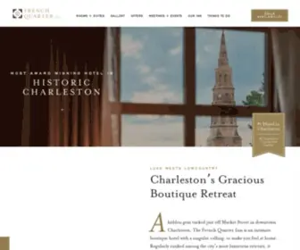 Fqicharleston.com(Charleston SC Hotels) Screenshot