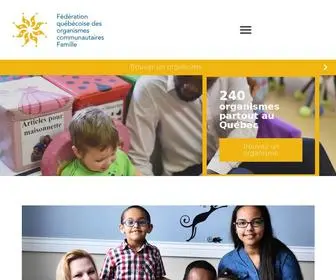 Fqocf.org(Fédération) Screenshot